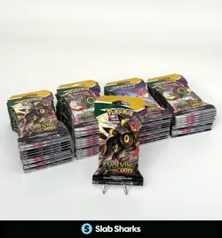 POKEMON SWSH EVOLVING SKIES FACTORY SEALED BOOSTER SLEEVED PACK - LOT OF 49 - Image 1