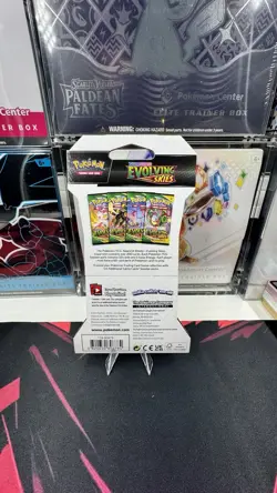 Pokemon TCG: Evolving Skies Sleeved Booster Pack - Umbreon Art - Sealed New - Image 2