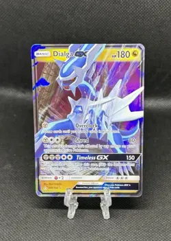 2018 Pokemon TCG Dialga GX Ultra Prism 100/156 Ultra Rare - Image 1