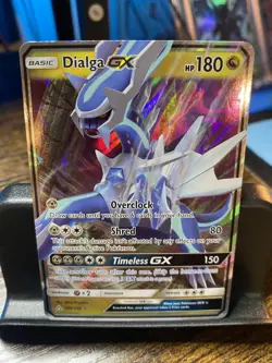 Pokemon TCG Dialga GX 100/156 Sm-Ultra Prism Holo **NM** - Image 3