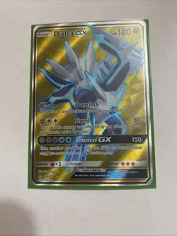 Pokemon Tcg Dialga GX (Full Art) 146/156 Sm-Ultra Prism Holo - Image 1