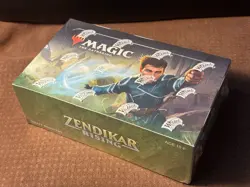 MTG Zendikar Rising ZNR Draft Booster Box SEALED Magic the Gathering 630509905904 - Image 1