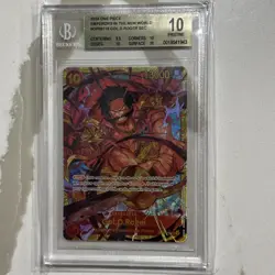 BGS 10 Pristine 2024 One Piece Emperors In The New World Gol.D.Roger OP09118 SEC - Image 1