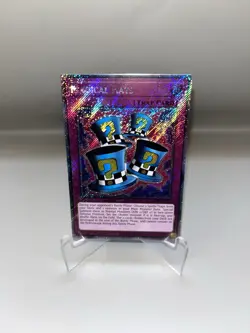 Magical Hats (Platinum Secret Rare) RA03-EN107 Quarter Century Yugioh Card - Image 2