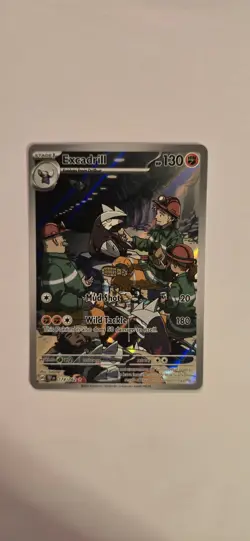 Excadrill 174/162 Sv05: Temporal Forces Holo Illustration Rare Card - Image 1