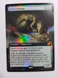 Fiend Artisan (Extended Art) (Foil) - Ikoria: Lair of Behemoths (#350) - MtG - Image 1