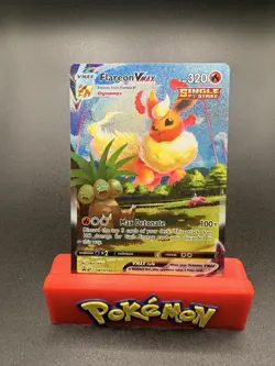 NM Flareon VMAX SWSH180 SWSH: Sword & Shield Promo Cards Holo - Image 1
