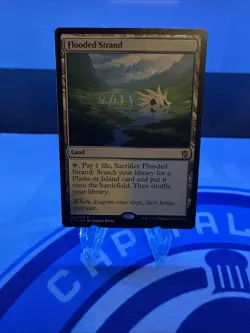 Flooded Strand Khans of Tarkir Land Rare Card Magic: The Gathering - Image 1