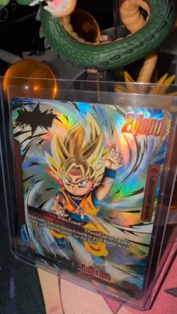Son Goku (Mini) DA Leader FB05-001 Alt Art New Adventure Dragon Ball Super Card - Image 2