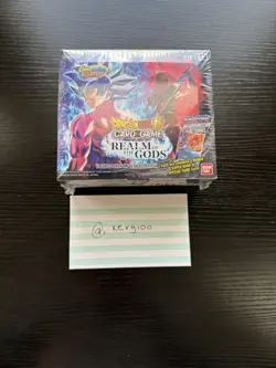 Dragon Ball Super Card Game Realm of the Gods Sealed Booster Box - Image 1