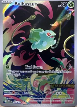 Bulbasaur - (Mega Evolution Stamped) Holo Illustration Rare Miscellaneous Cards - Image 1