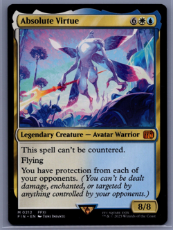 Absolute Virtue #212 (NM) Final Fantasy FIN Magic MTG - Image 1