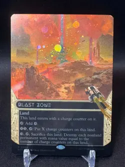 MTG - Blast Zone - Edge of Eternities: Stellar Sights - GALAXY FOIL 092 - NM - Image 1