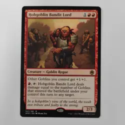 Hobgoblin Bandit Lord - Adventures in the Forgotten Realms (147/281) - MtG - Image 1