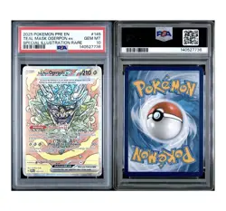 2025 POKEMON PRE EN-PRISMATIC EVOLUTIONS #145 TEAL MASK OGERPON EX PSA 10 - Image 2