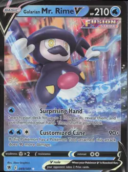 Pokemon TCG - Galarian Mr. Rime V - SWSH10: Astral Radiance (SWSH10) (56) - Image 1