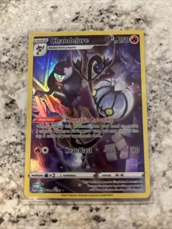 Chandelure TG04/TG30 Ultra Rare SWSH11: Lost Origin Trainer Gallery Pokemon TCG - Image 1