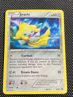 Jirachi XY67 Comet Swirl Black Star Promo Holo Rare Pokemon TCG card LP/NM - Image 1