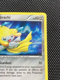 Jirachi XY67 Comet Swirl Black Star Promo Holo Rare Pokemon TCG card LP/NM - Image 4