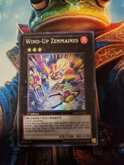 Yu-Gi-Oh Wind-Up Zenmaines - Secret PHSW-EN087 1st Edition, LP - Image 1