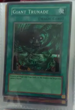 Yu-Gi-Oh! TCG Giant Trunade Magic Ruler MRL-048 1st Edition Super Rare - Image 1