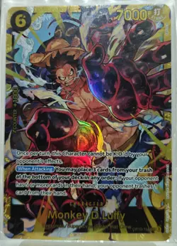 Monkey.D.Luffy • OP10-118 Secret Rare Royal Blood Holo Foil One Piece TCG NM - Image 1