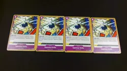 OP05-077 Gamma Knife (C) Awakening of the New Era One Piece CCG x4 Playset NM - Image 1