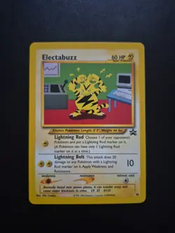 Pokemon Electabuzz 46 Black Star Promo Wotc Eng - Image 1