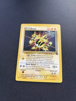 Pokemon Card Black Star Promo Electabuzz 2 WB Movie Promo WOTC - Image 2