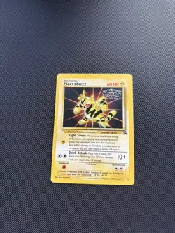 Pokemon Card Black Star Promo Electabuzz 2 WB Movie Promo WOTC - Image 3