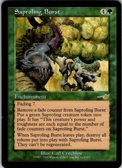 Magic | NMS | Saproling Burst | 113 | LP - Image 1