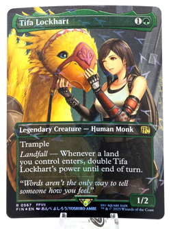 MTG Tifa, Lockhart (Chocobo Track Foil) (Borderless) 567, FINAL FANTASY - Image 1