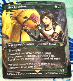 MTG Tifa, Lockhart (Chocobo Track Foil) (Borderless) 567, FINAL FANTASY - Image 3