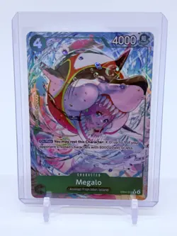 One Piece OP-14 Megalo (Alternate Art) EB04-018 The Azure Sea's Seven NM English - Image 1
