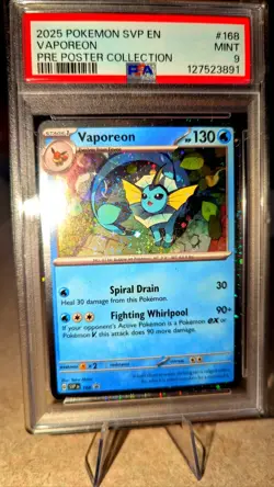 Vaporeon - 168 (Cosmos Holo) 168 Sv: Scarlet & Violet Promo Cards Holo - Image 1