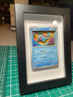 Custom 3d Squirtle Pokemon Card 007/165 Handmade Custom Pokemon Craft - Image 2