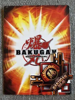 Bakugan New Vestroia Hercules 🟢 Green Ability Card 46/48e Subterra Gorem - Image 4