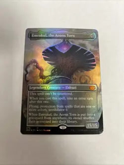 Emrakul The Aeons Torn Textured Foil Card #575 MTG LP - Image 1