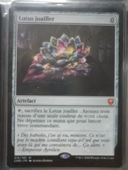 mtg magic jeweled lotus joailler FRENCH vf fr commander legends - Image 2