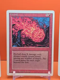 🔴🔴🔴 (4) 1994 MAGIC The Gathering FIREBALL REVISED 3RD EDITION PLAYED 🔴🔴🔴2 - Image 3