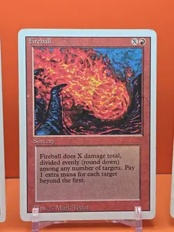🔴🔴🔴 (4) 1994 MAGIC The Gathering FIREBALL REVISED 3RD EDITION PLAYED 🔴🔴🔴2 - Image 4