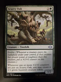 Scurry Oak Modern Horizons 2 MTG FREE SHIPPING - Image 1