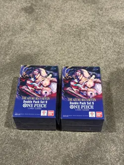 2x One Piece Double Pack Set 9 (OP14-EB04) DP09 English New Sealed - Image 1