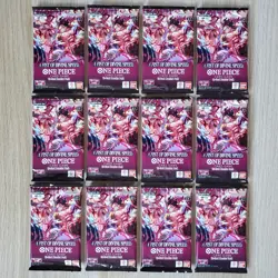 ×12 One Piece A Fist Of Divine Speed OP-11 Booster Packs English - Image 1
