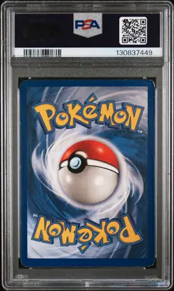 1999 POKEMON BASE SET UNLIMITED #12 NINETALES-HOLO PSA 4 - Image 2