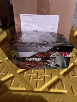 Pokemon TCG V Strikers Tin Sealed 5 Booster Packs - Tyranitar V 820650809552 - Image 3