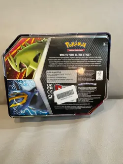 Pokemon TCG Pokemon Tyranitar V Striker Tin Brand New Factory Sealed - Image 2