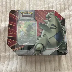 Pokemon TCG Pokemon Tyranitar V Striker Tin Brand New Factory Sealed - Image 1