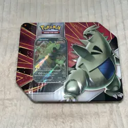 Pokemon TCG Pokemon Tyranitar V Striker Tin Brand New Factory Sealed - Image 2