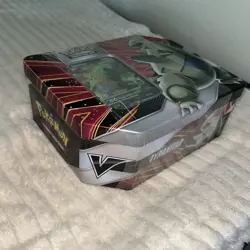 Pokemon TCG Pokemon Tyranitar V Striker Tin Brand New Factory Sealed - Image 4